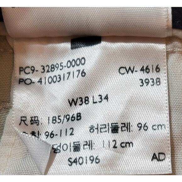 NWT Dockers Pants Mens 38x34 Flex Comfort Khaki Straight Leg Workwear/Casual - Picture 8 of 10